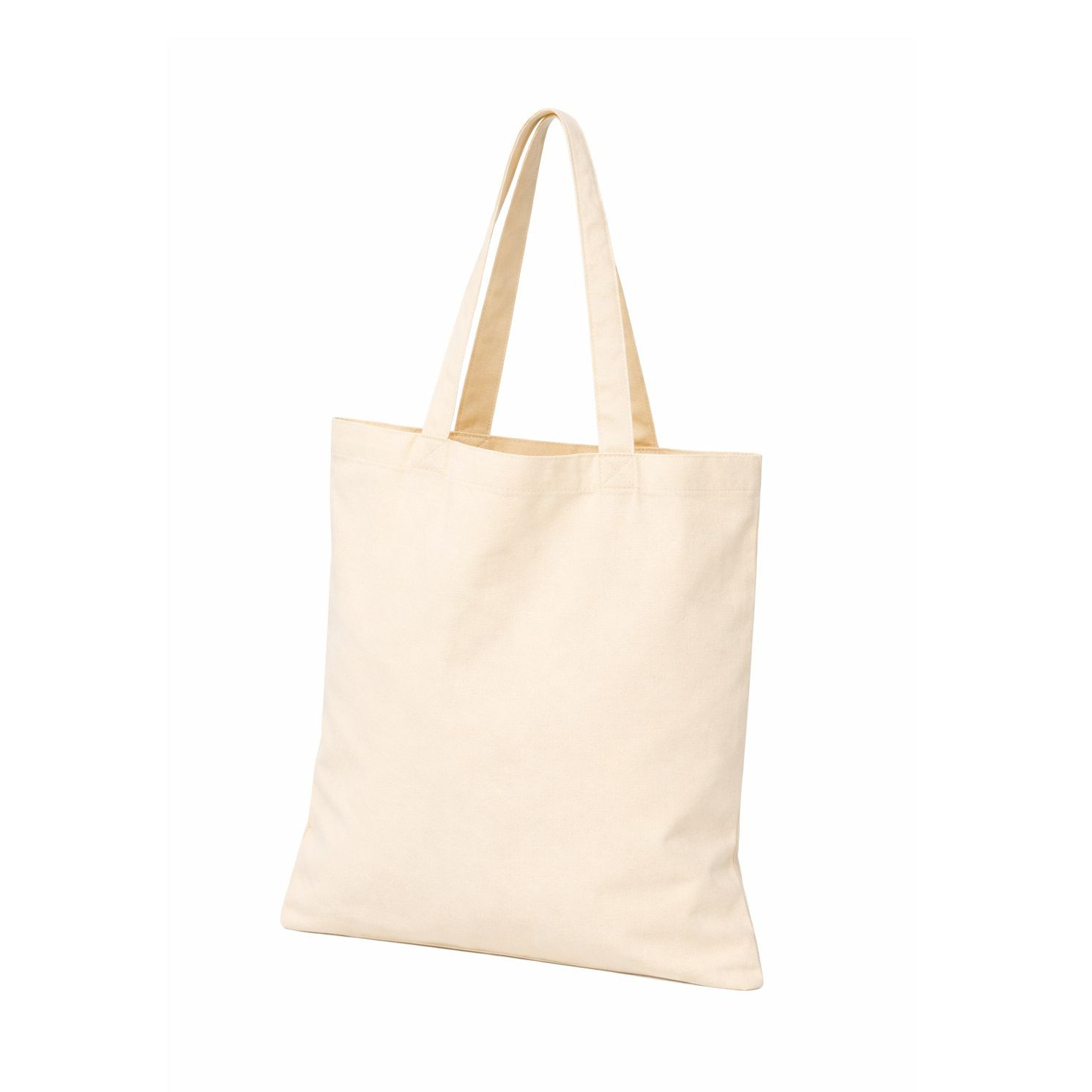 COTTON LARGE HANDLE SHOPPER