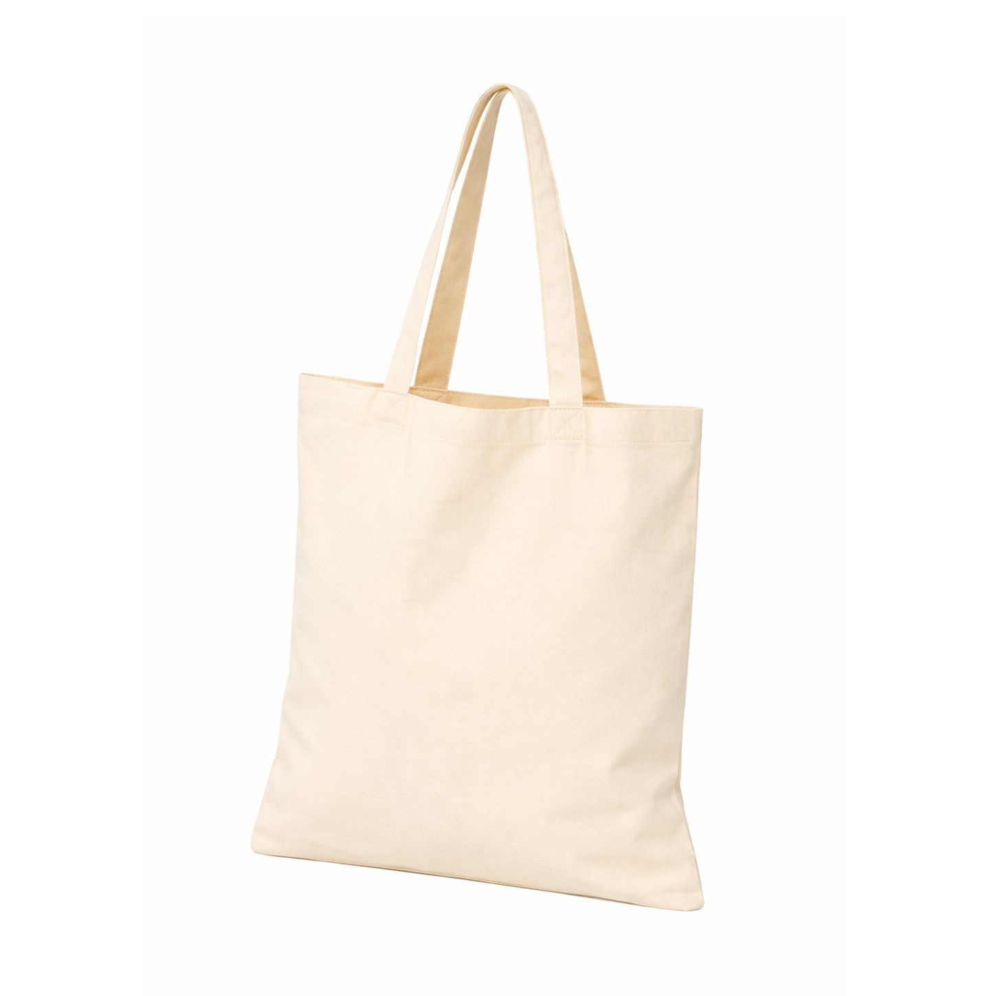 LONG HANDLE PROMO SHOPPER COTTON BAG