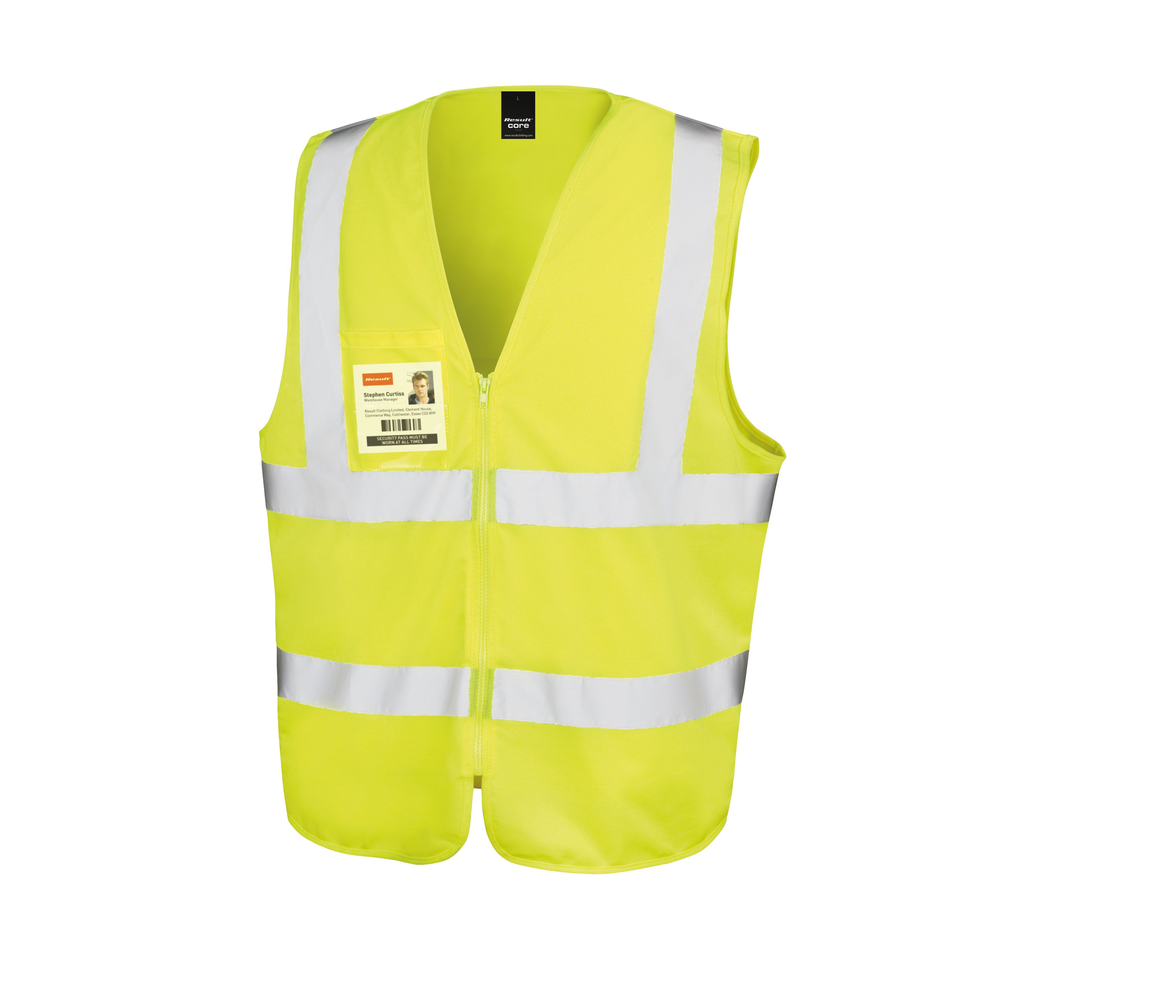ZIP I.D SAFETY TABARD