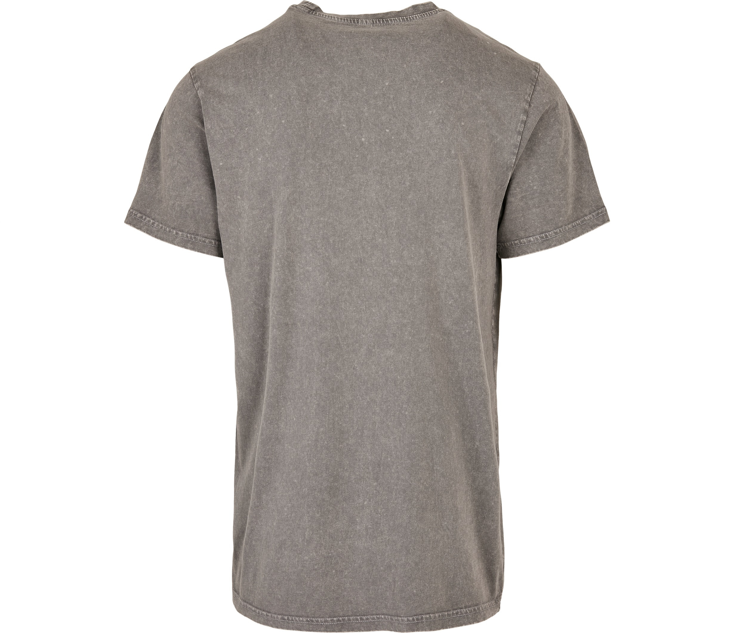 ACID WASHED ROUND NECK TEE