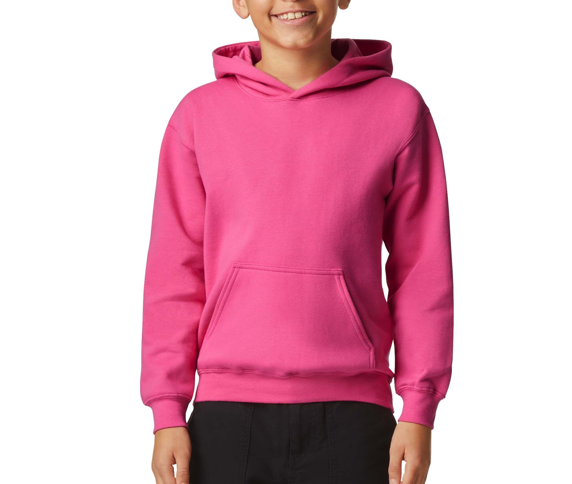 SOFTSTYLE® MIDWEIGHT FLEECE YOUTH HOODIE