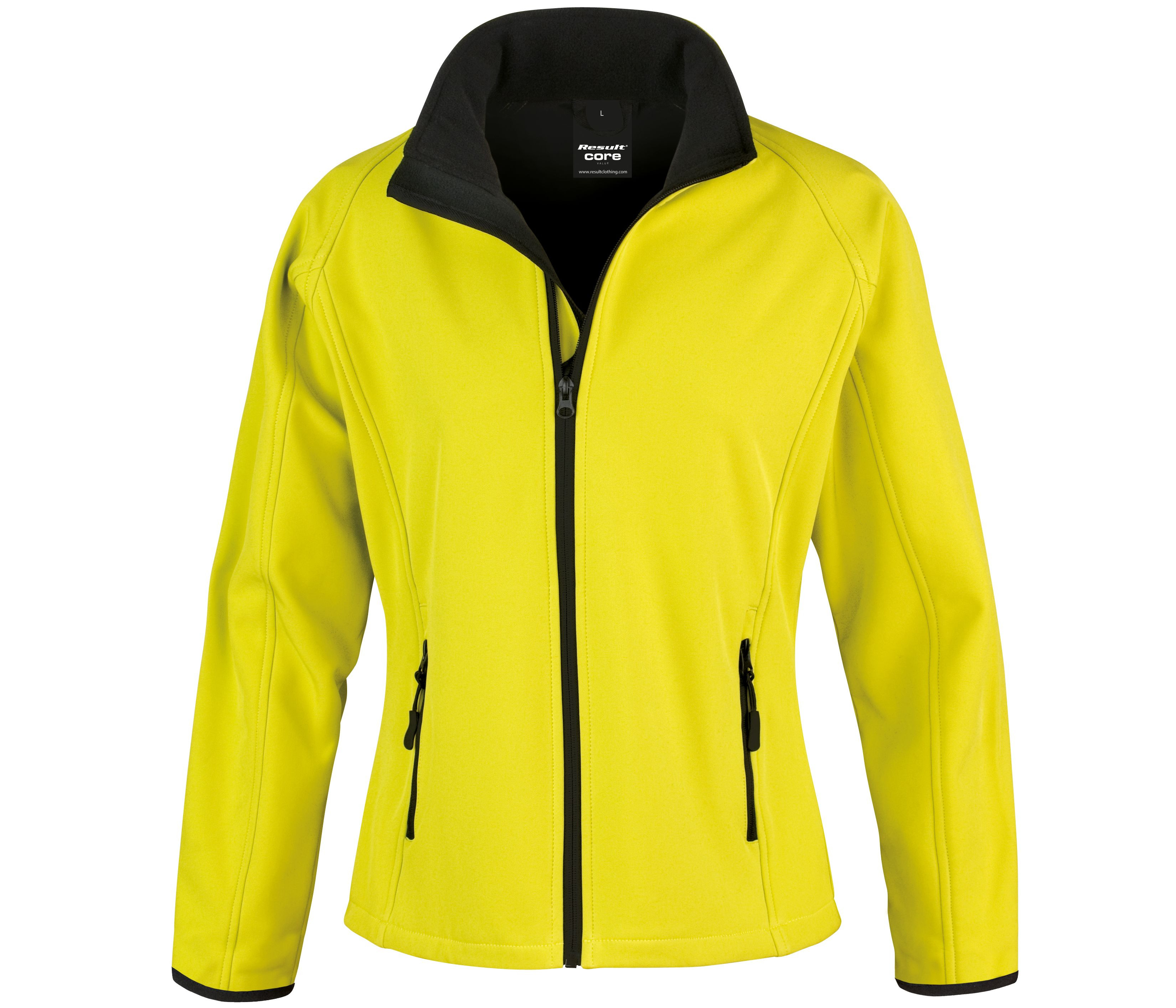 WOMENS PRINTABLE SOFTSHELL JACKET
