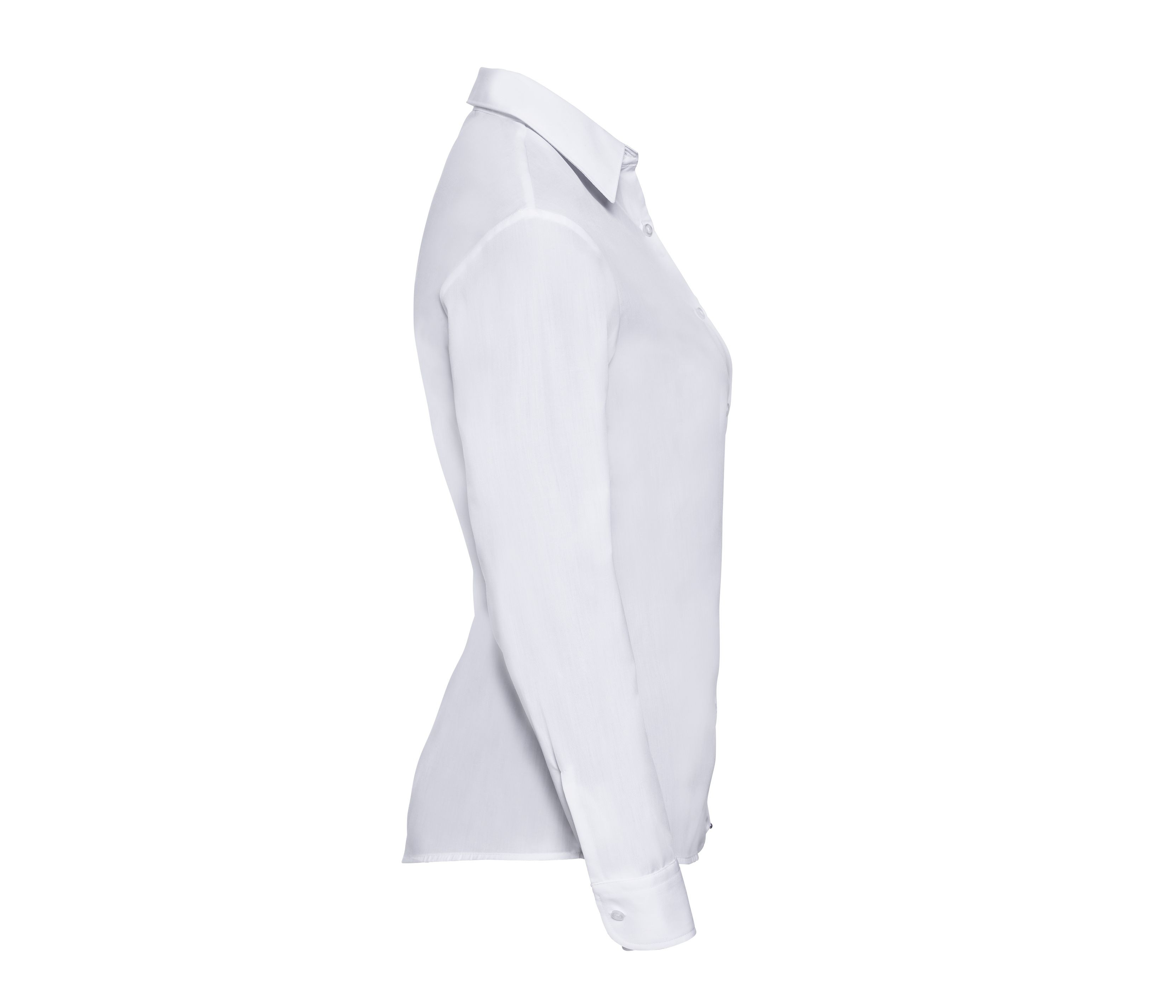 LADIES' LONG SLEEVE CLASSIC POLYCOTTON POPLIN SHIRT
