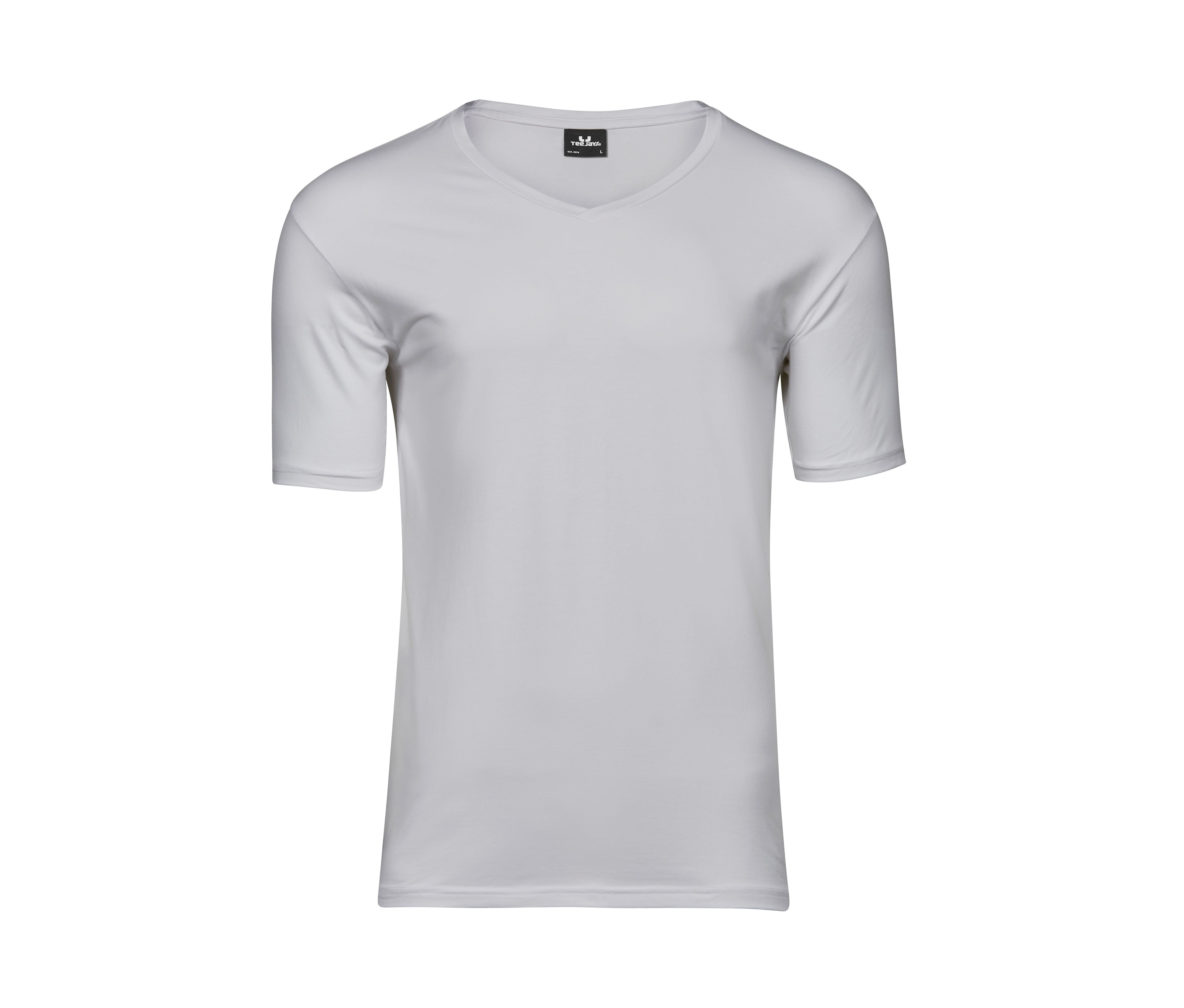 STRETCH V-NECK TEE