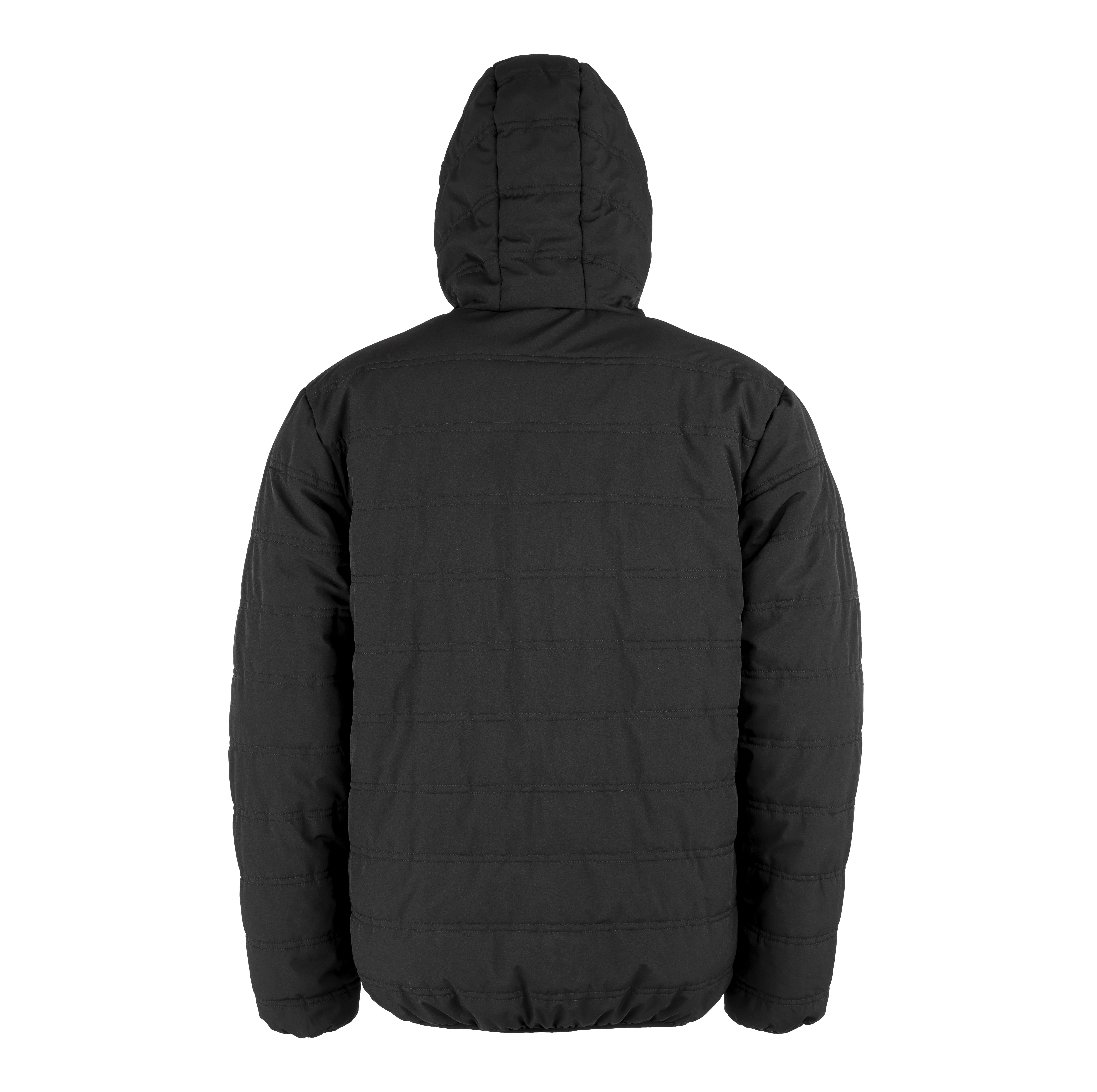 BLACK COMPASS PADDED WINTER JACKET