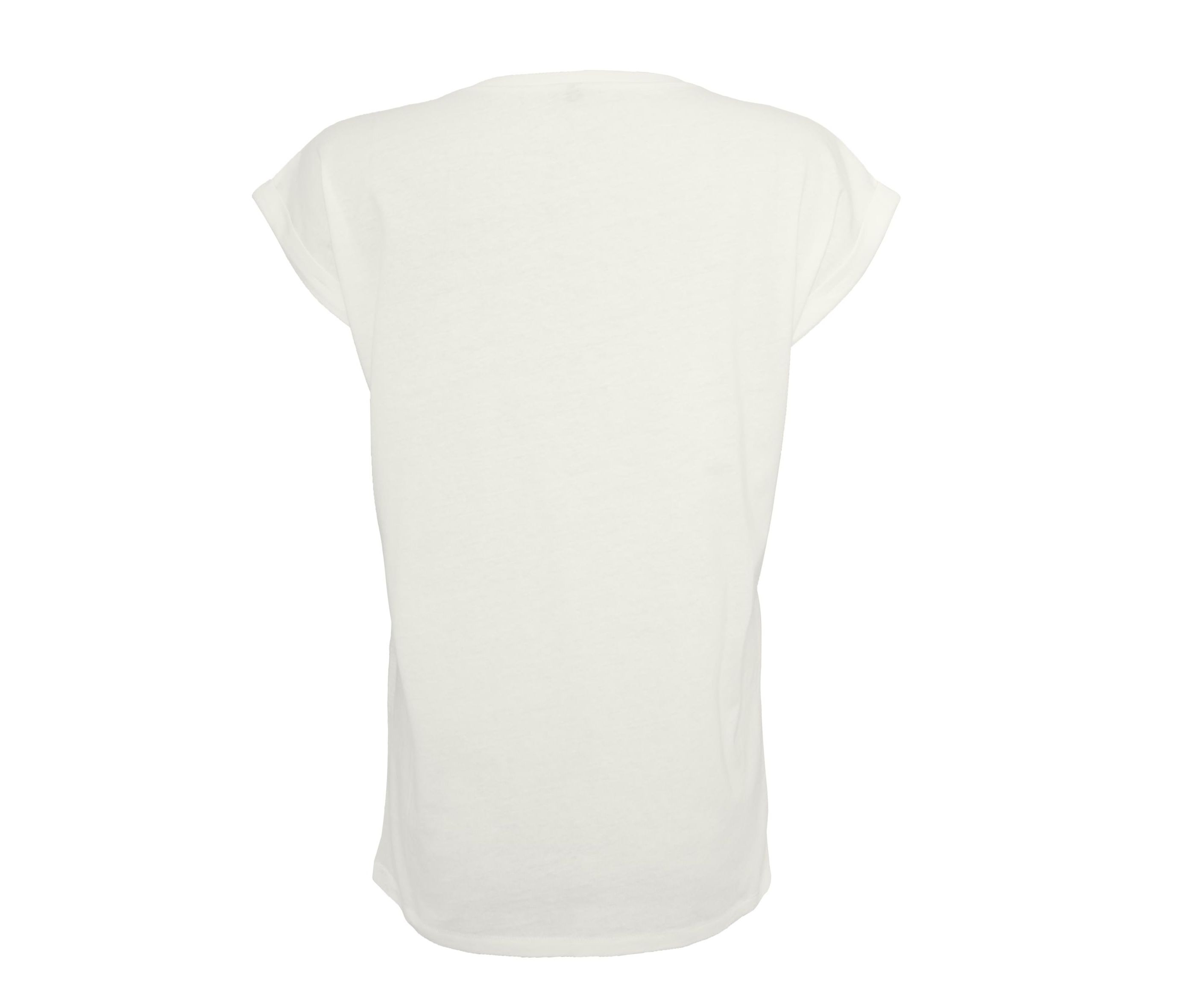 LADIES EXTENDED SHOULDER TEE