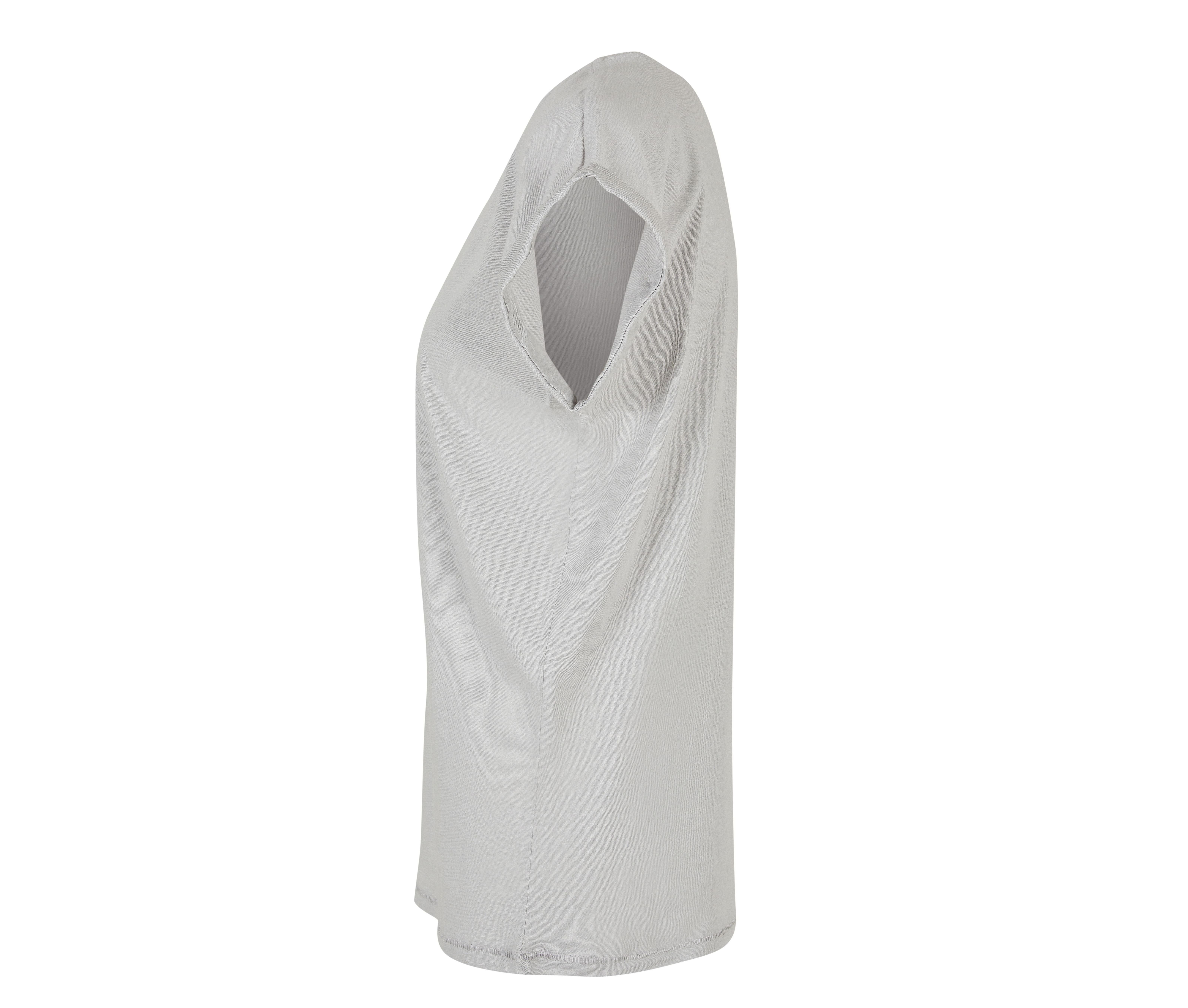 LADIES EXTENDED SHOULDER TEE