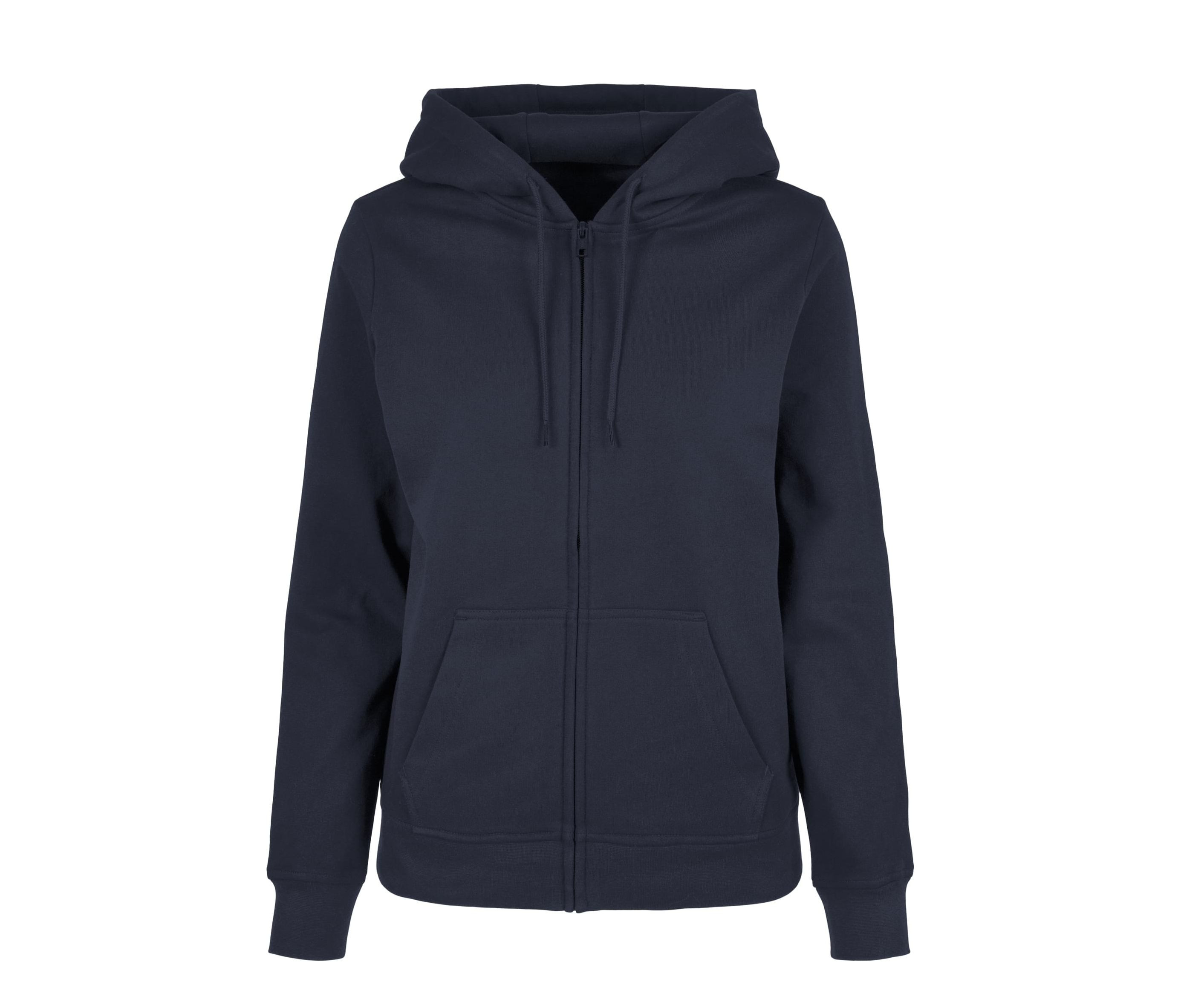 LADIES BASIC ZIP HOODY