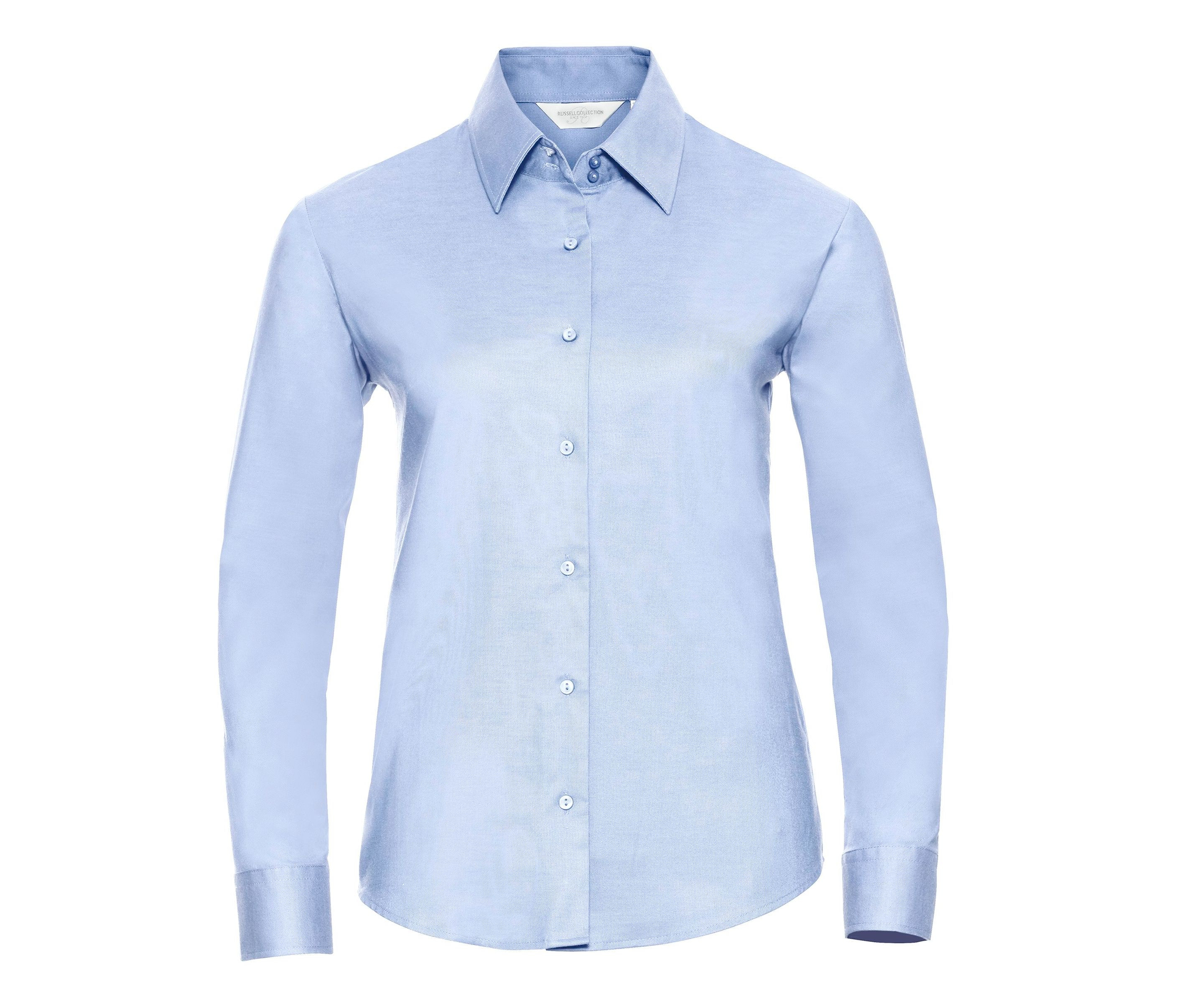 LADIES' LONG SLEEVE TAILORED OXFORD SHIRT
