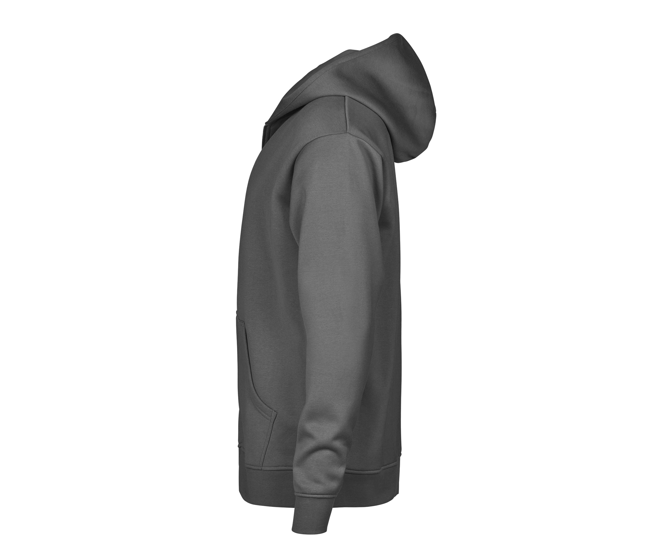 UNLABELED HOODED FULL ZIP SWEATSHIRT