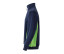 SWEAT BICOLORE COL ZIPPÉ