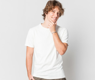 ORGANIC CREW NECK T-SHIRT