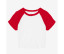 WOMEN'S MICRO RIB RAGLAN BABY TEE