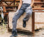 PANTALON MULTIPOCHES EN COTON STRETCH